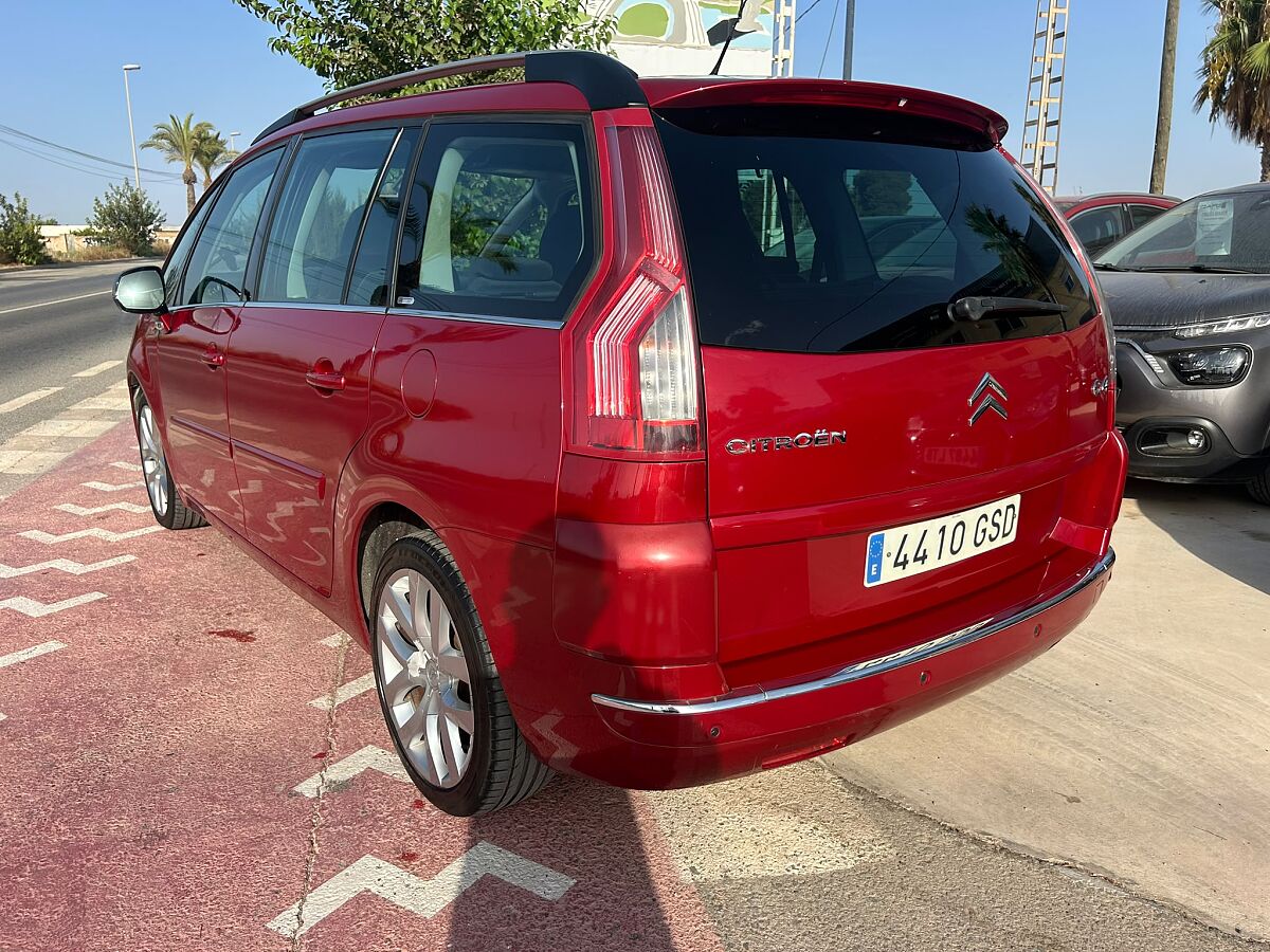 CITROEN C4 GRAND PICASSO EXCLUSIVE2.0 HDI AUTO SPANISH LHD IN SPAIN 107K 7 SEATS 2009